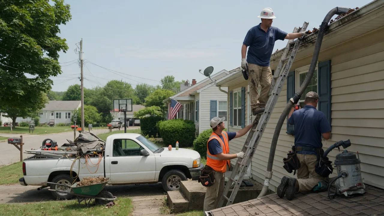 Gutter Installation in Warbranch, KY near me